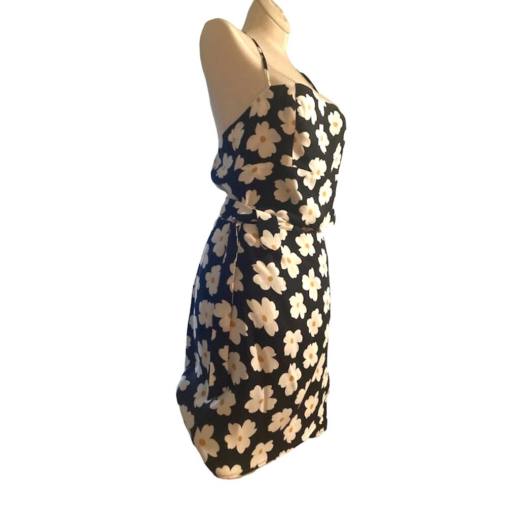 Reformation Gemma Coconut Dress floral halter wrap NWT Size 8 - Picture 8 of 16